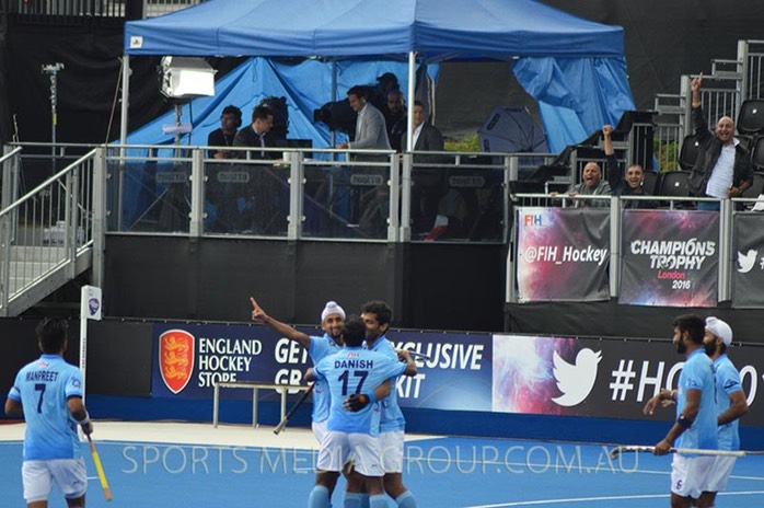 India celebrate
