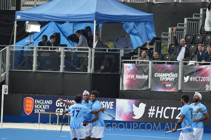 India goal celebration